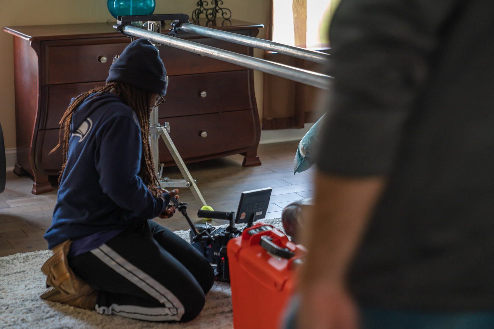 Candid Behind the Scene Photographs by Chicago Unit Still Photographer Rashad Anabtawi