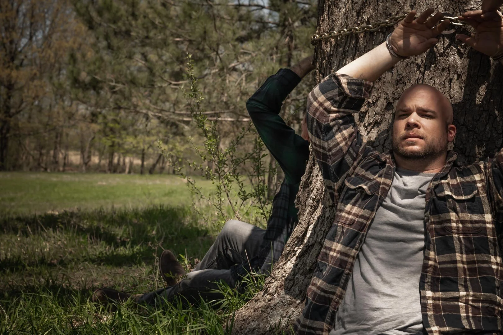 Production Still Close up of the Talent by Chicago unit Still Photographer Rashd Anabtawi