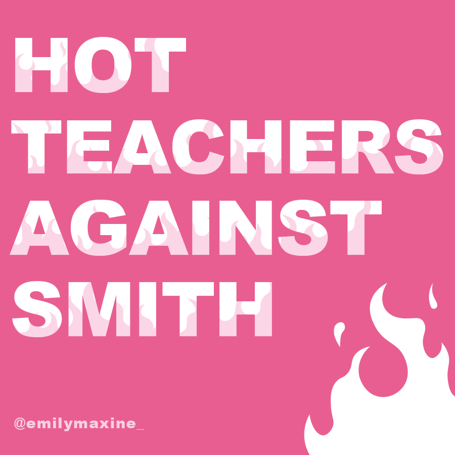 Hot Teachers Against Smith Sticker