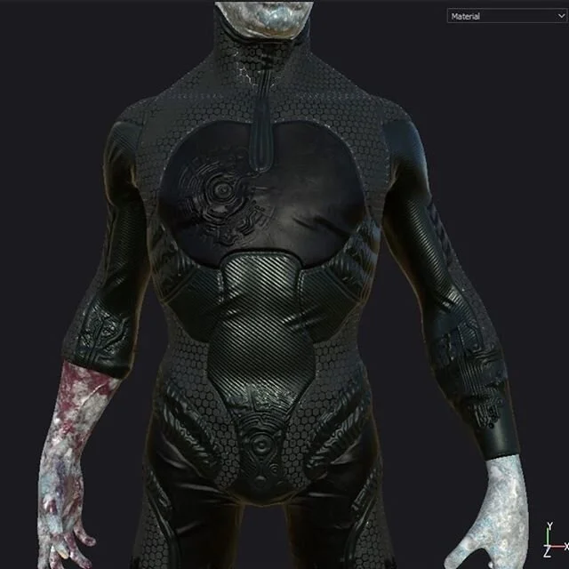 Getting more used to #substancepainter and deng. Its pretty dam powerful 😶