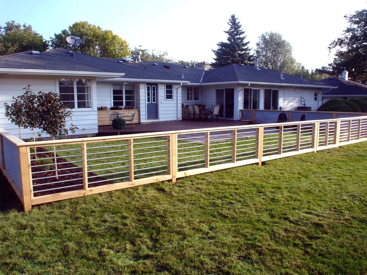 A Couple Creative Fence Ideas - Tacoma, WA