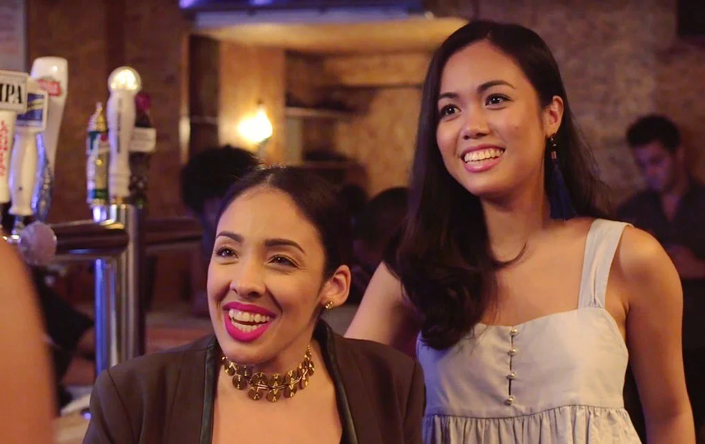 Amylee Sanchez and Marie Dinolan in Situationships Season Two.