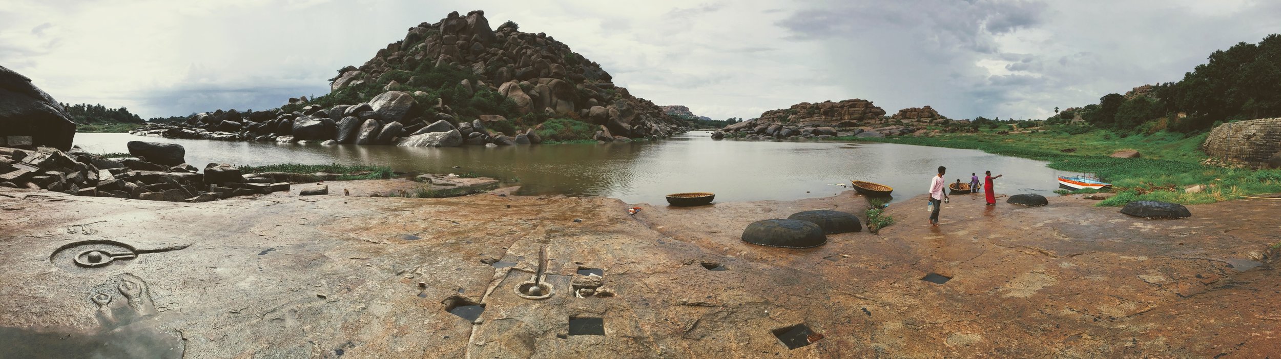 The boating Ghats