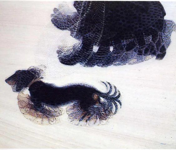 Dynamism of a Dog on a Leash, Giacomo Balla, 1912