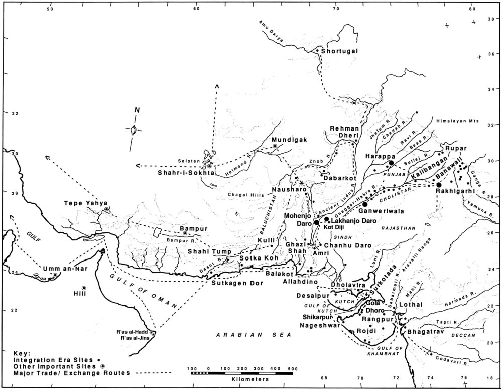 Extent of Indus Valley civilization