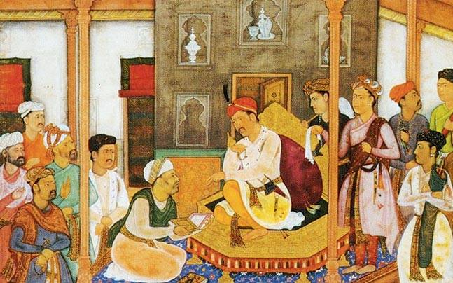 Court of Akbar, the third Mughal emporer