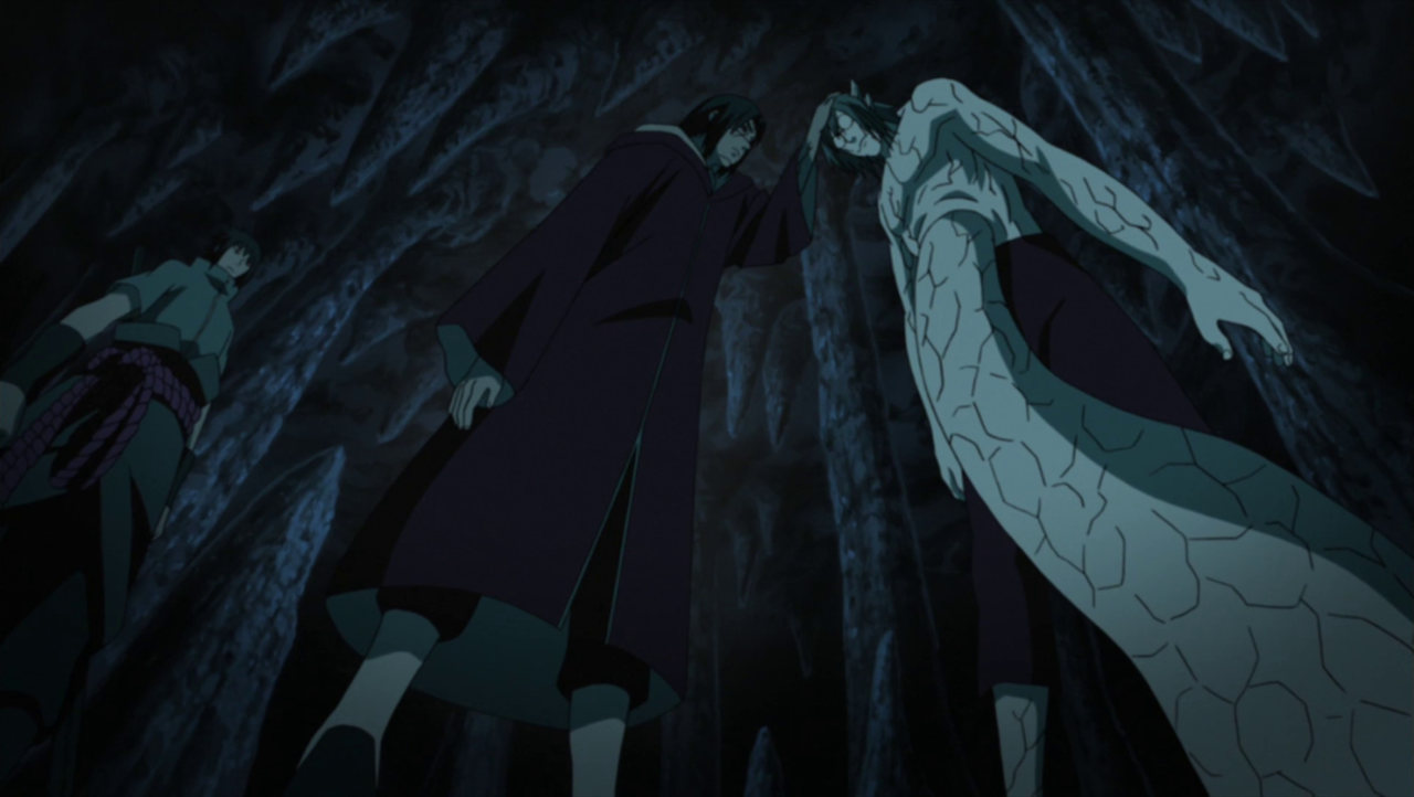 Uchiha Itachi puts Kabuto in an Izanami time loop