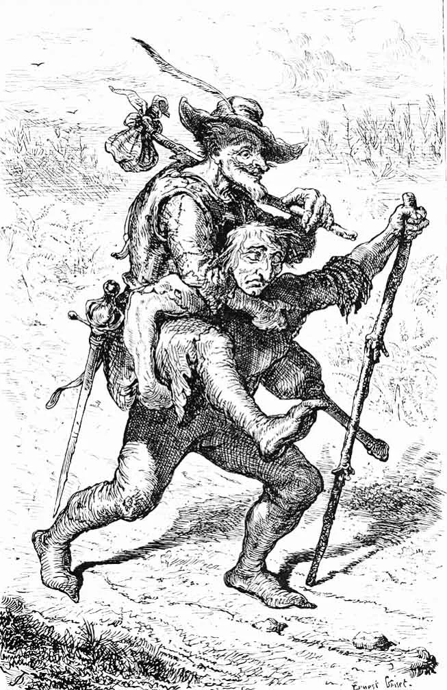 The Blind Man and The Lame Man, Aesop’s Tale
