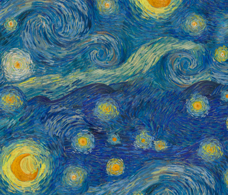 Van Gogh, Starry Nights, 1889