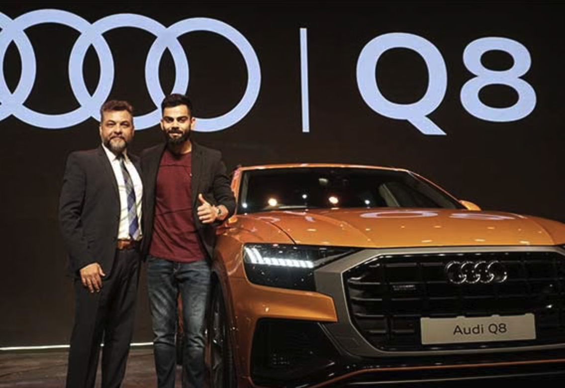   Virat Kohli  represents the pinnacle of Indian aspiration, endorsing premium brands like  Audi, Tissot, and luxury real estate  