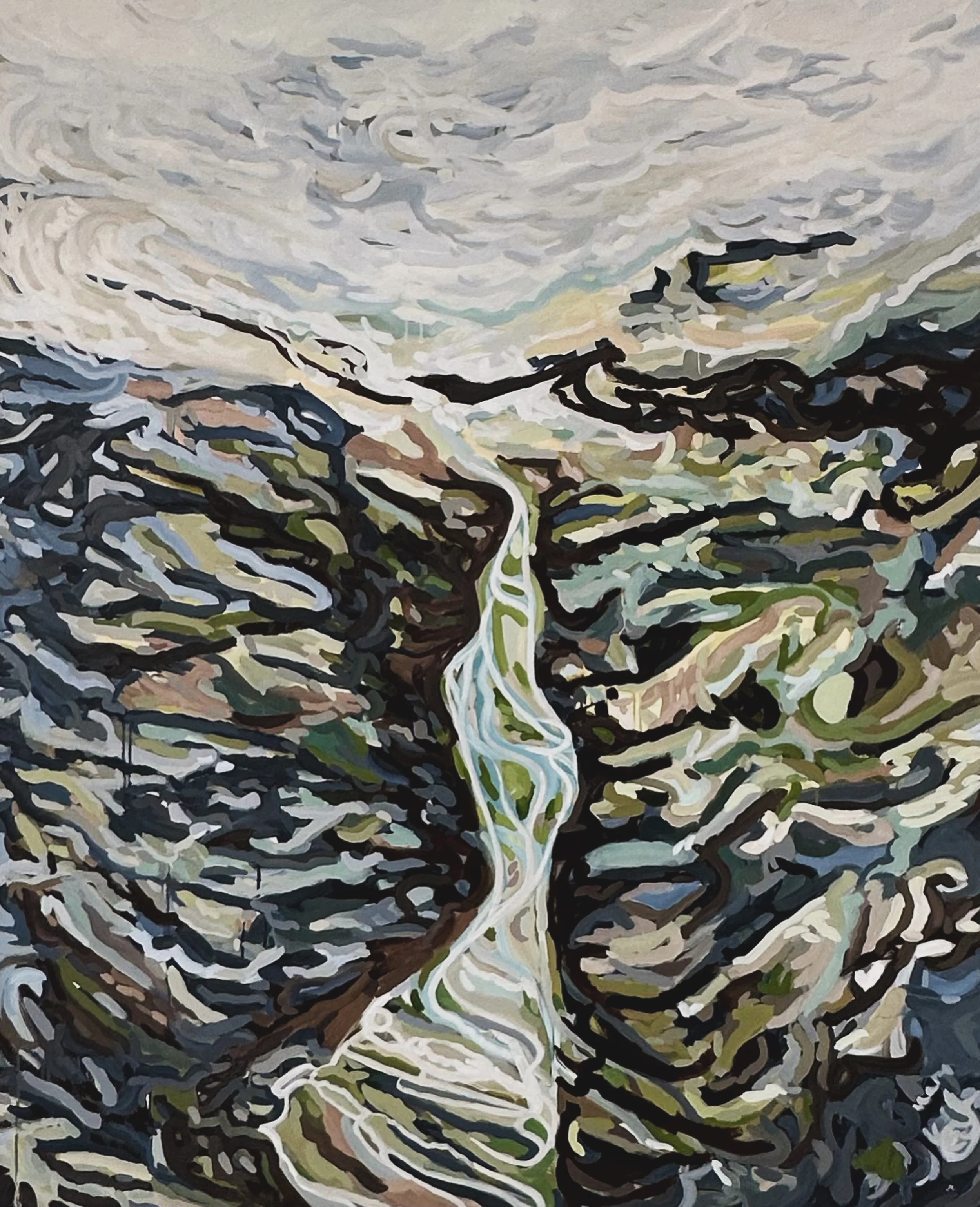 Like riding the river of your love [peace will flow]