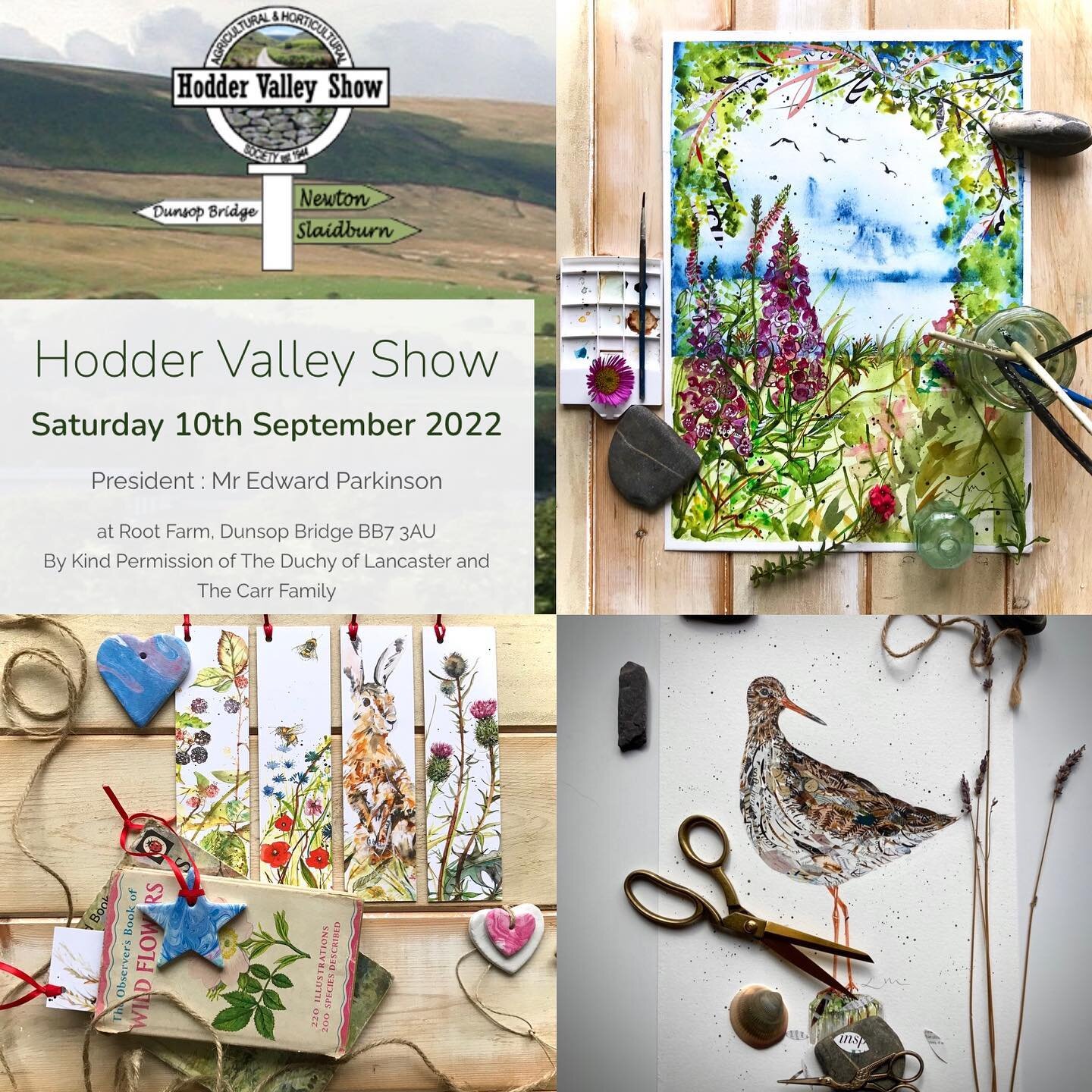 Hello, looking forward to having a stall at the Hodder Valley show on Saturday. This is my final show for a while before I start squirrelling away for the winter markets. Hope to see you there 😊 #shedonthefell @hoddervalley #lancashirelife #thingsto