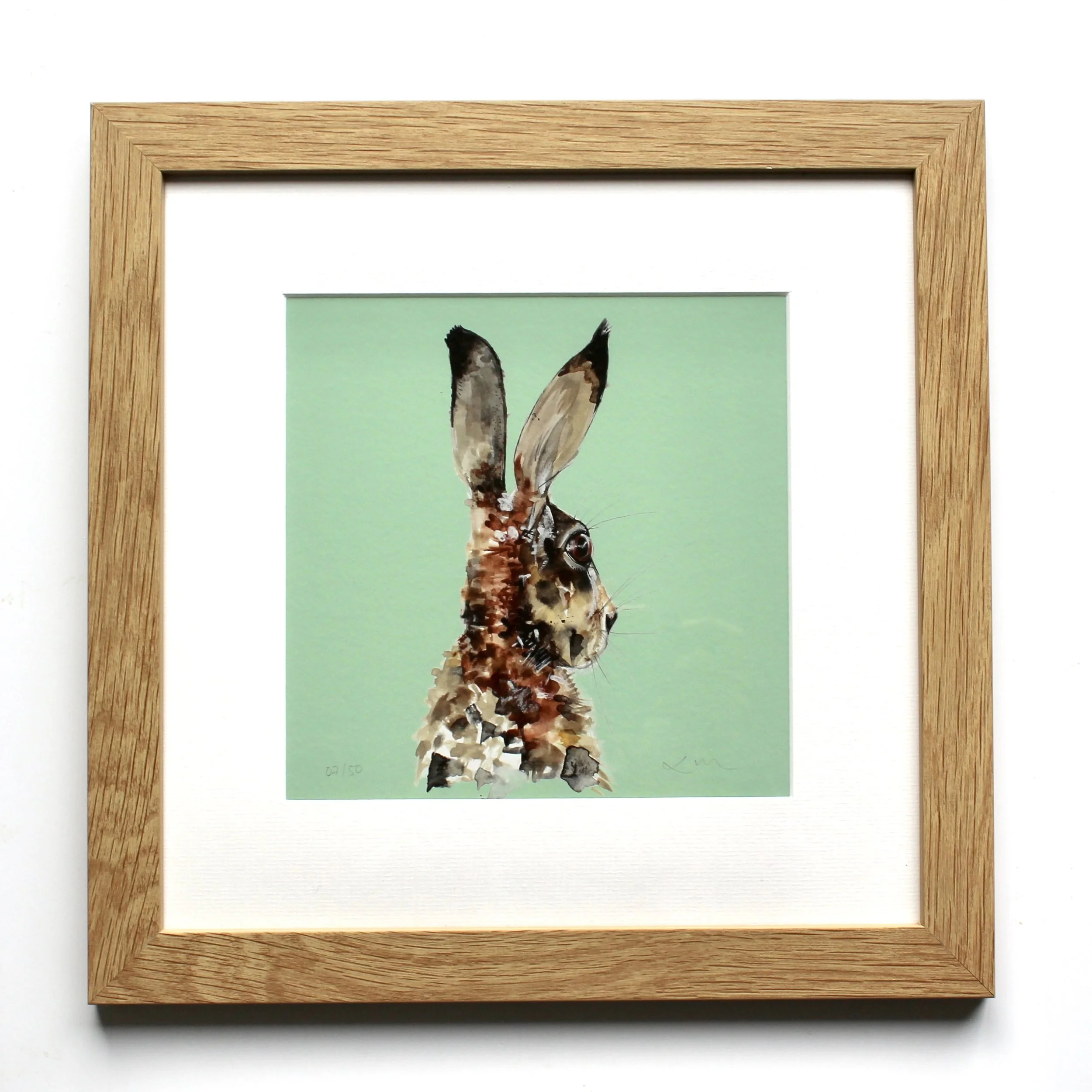 Anticipation 200x200mm Print