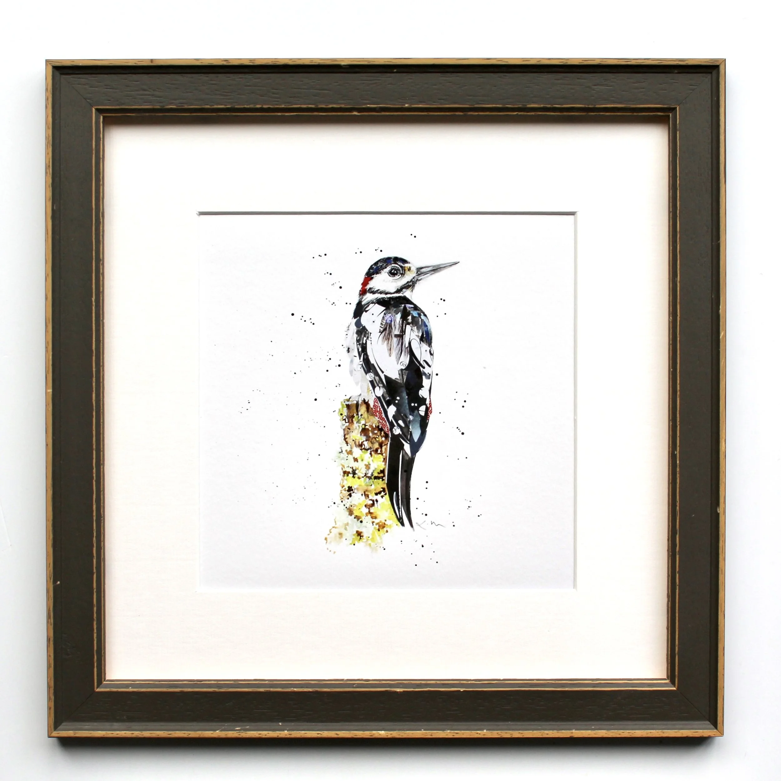 The Percussionist 200x200mm Print