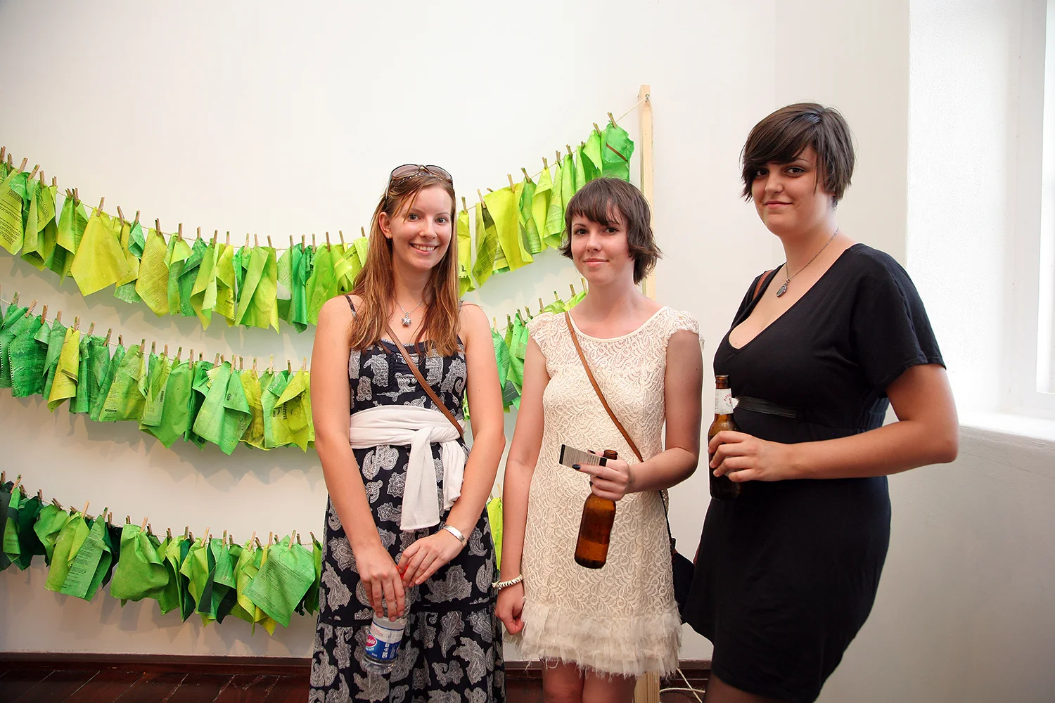 Grass Production Line (Installation) 2009 Paper, acrylic paint, pine, automatic paper shredder Photo: Justin Spiers