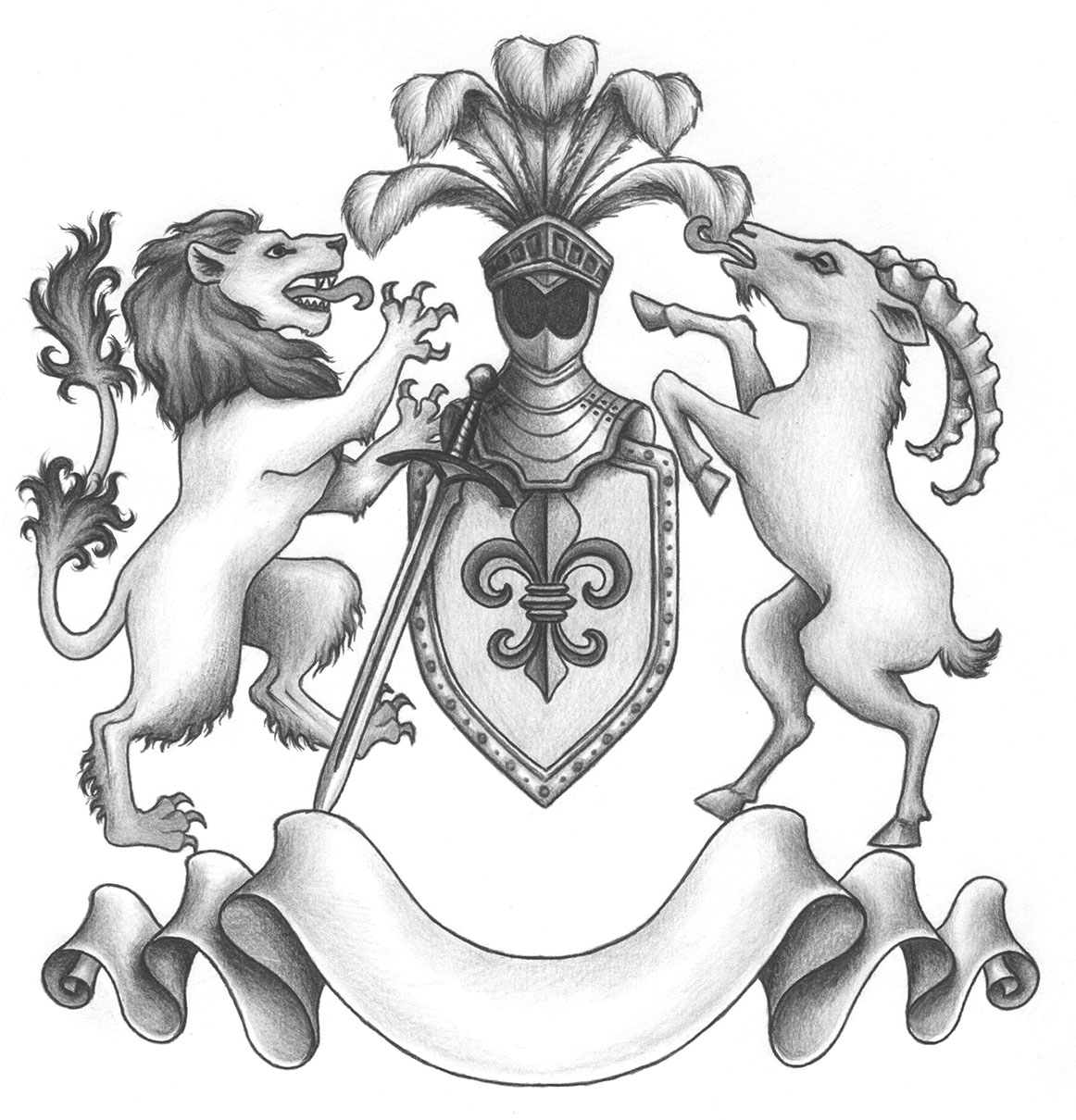 Heraldry Linda Brun Illustration