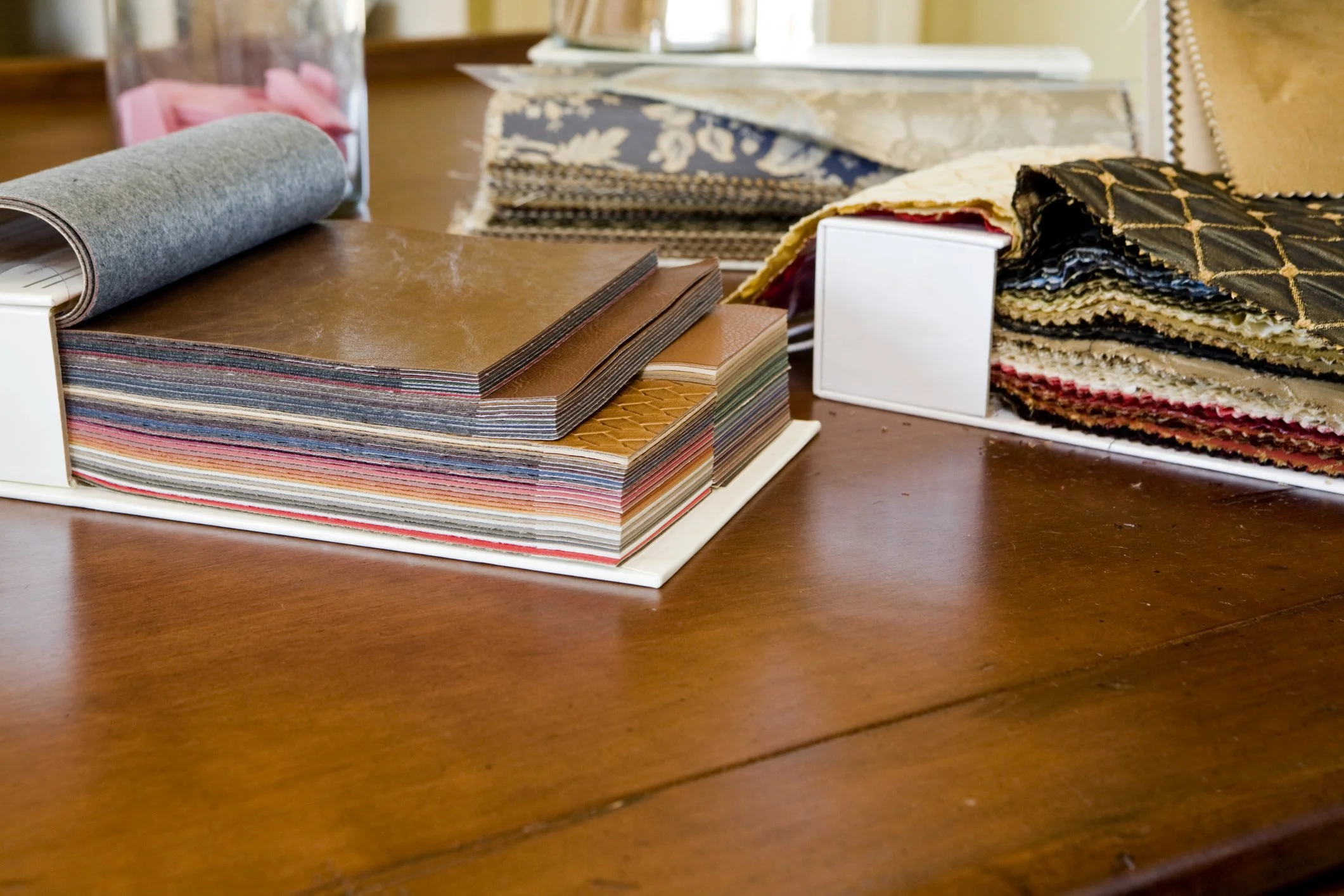 Ways to Present Leather and Vinyl Samples — Harris Sample Book
