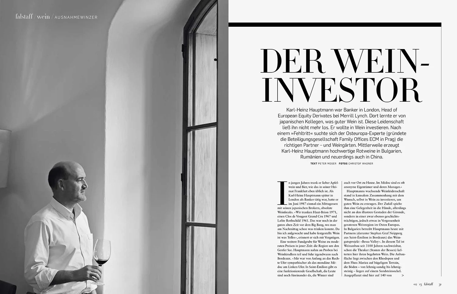 Portrait von Karl-Heinz Hauptmann / A LA CARTE