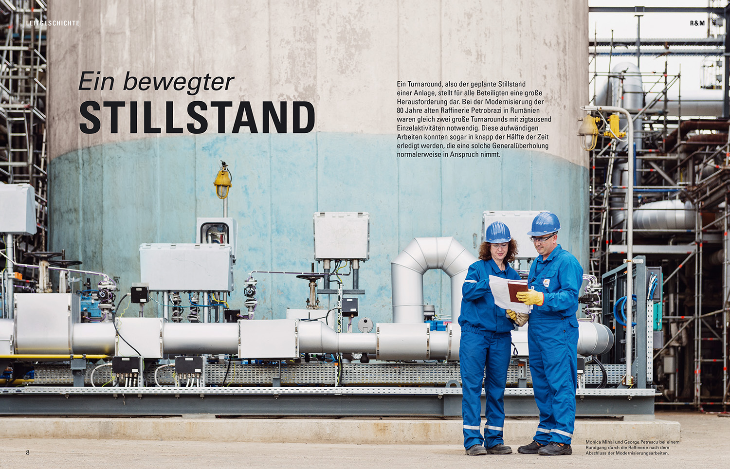 Industriereportage in Rumänien für OMV