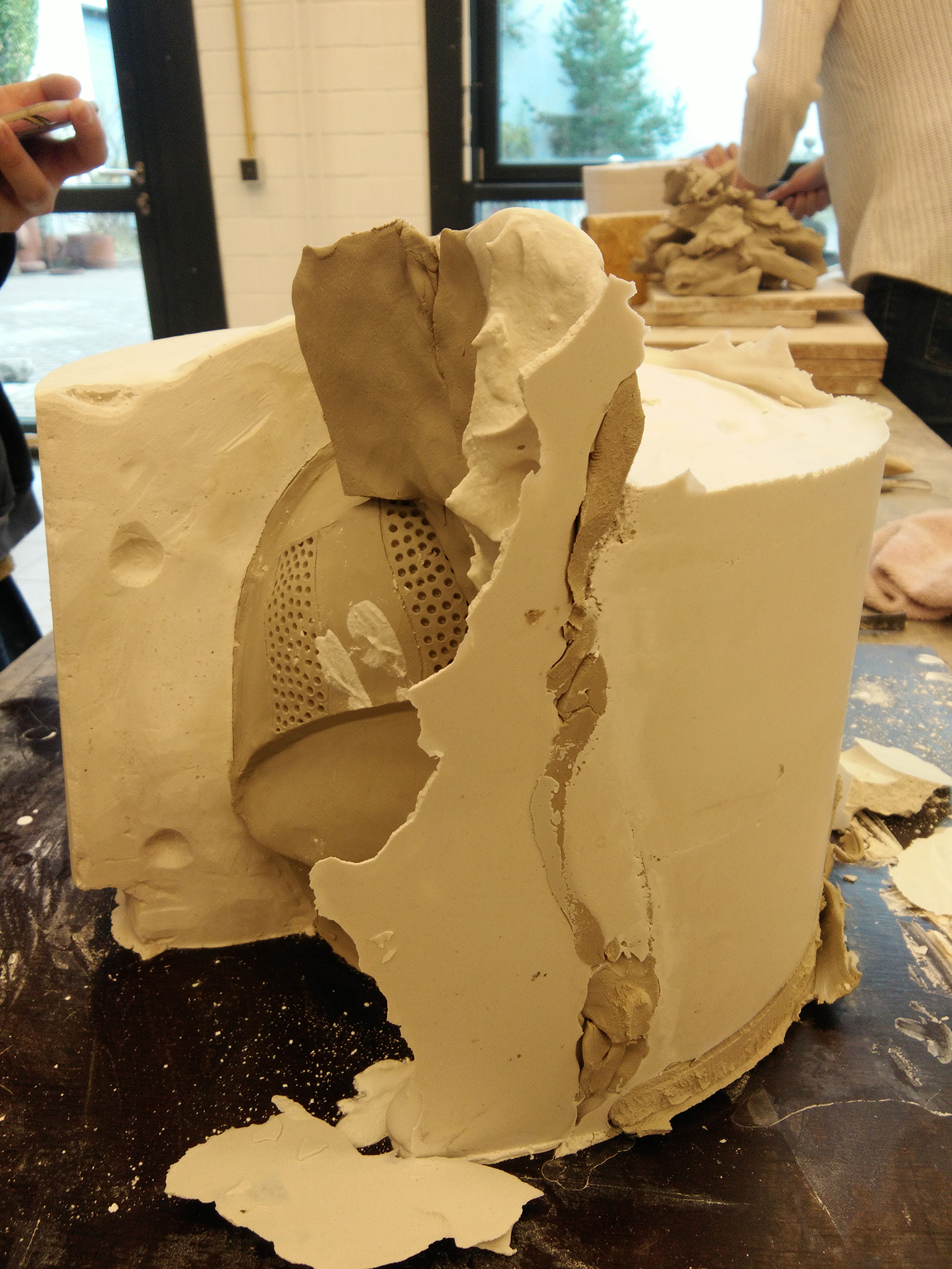 Plaster mould making