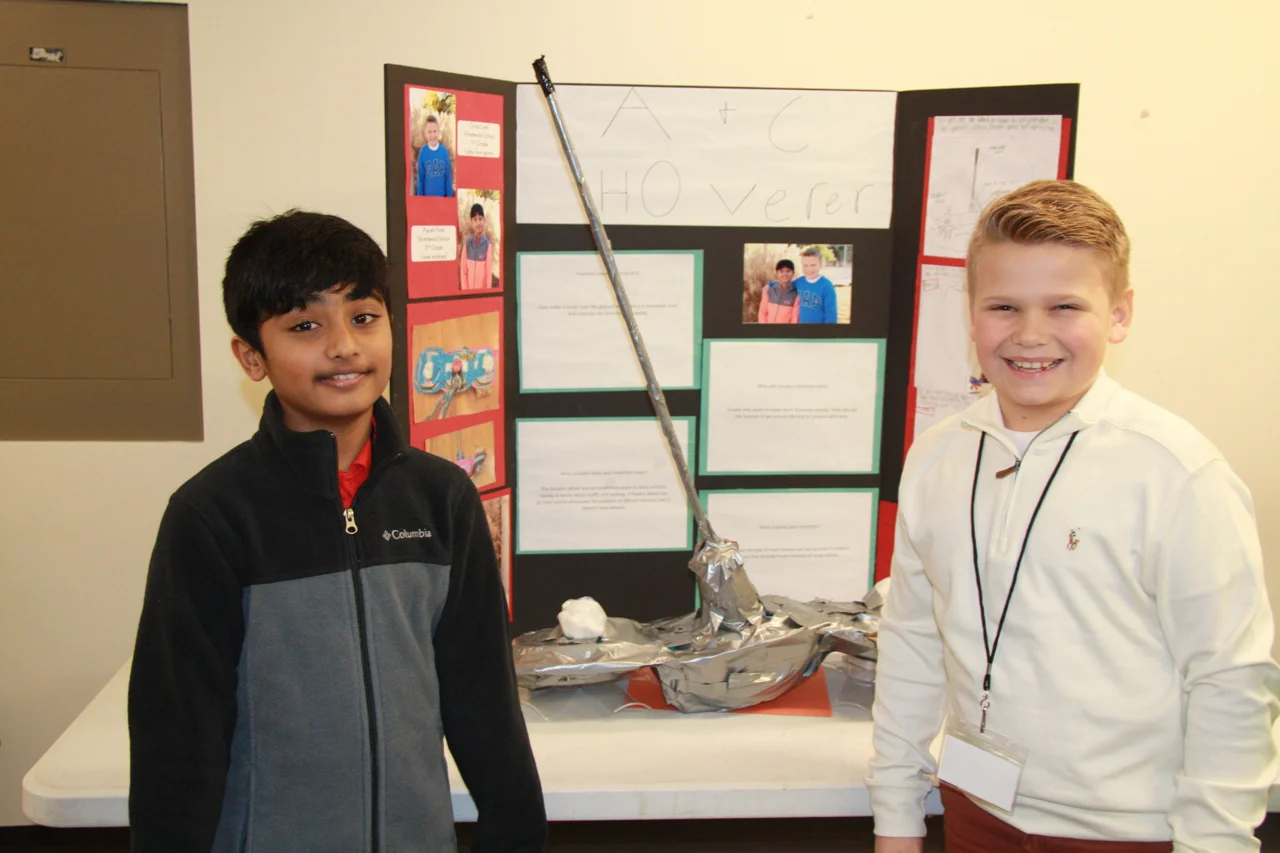 A&C Hoverer Designed by Ayush Patel & Cross Land of Westwood Elementary School What problem does your invention solve? The hoverer allows you to move from place to place without having to worry about traffic and parking. It hovers above the ground (which eliminates the problem of difficult terrains) and it doesn't have wheels.