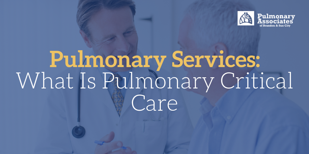 Pulmonary Services: What Is Pulmonary Critical Care — Pulmonary ...