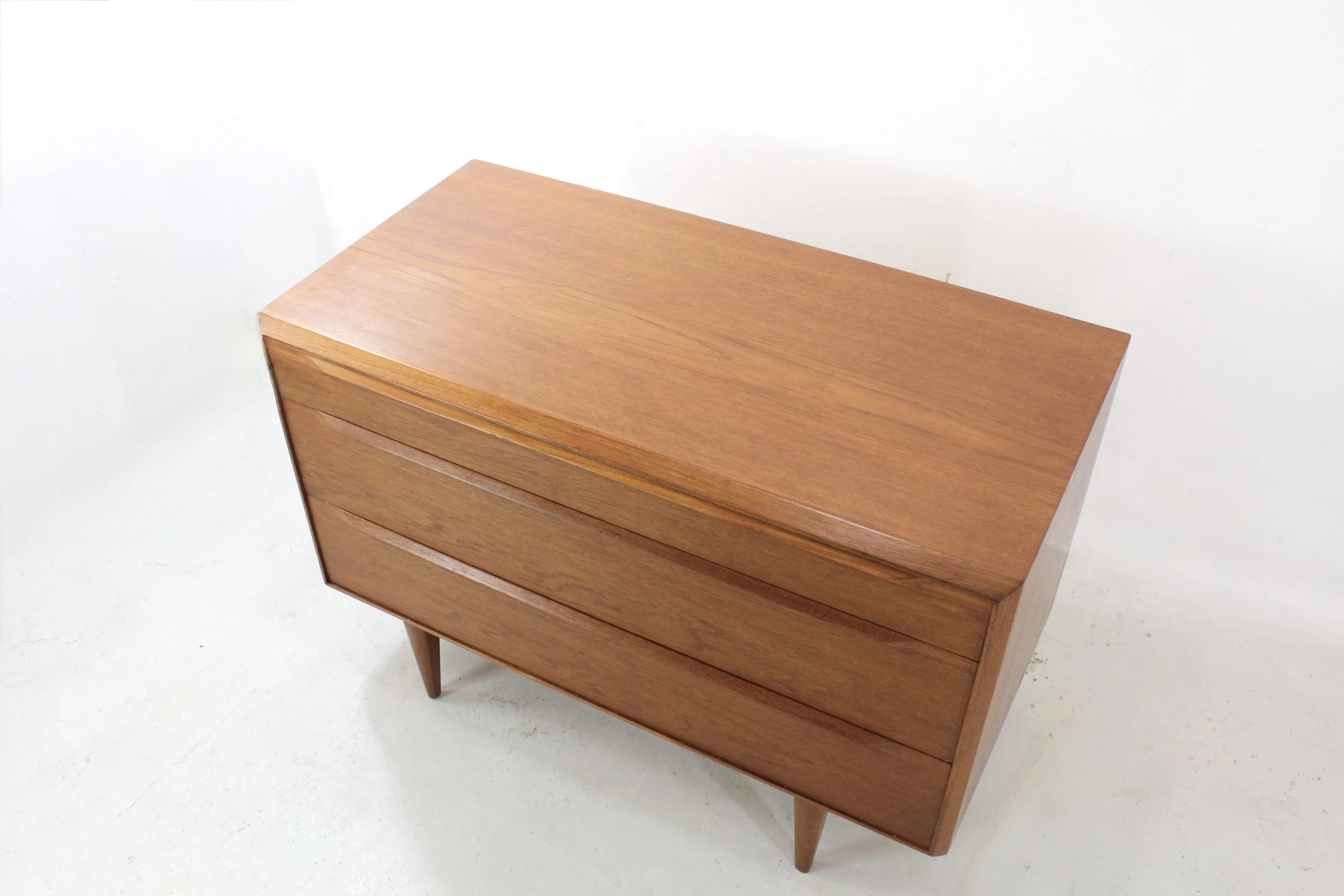IB Kofod Larsen  teak chest of drawers