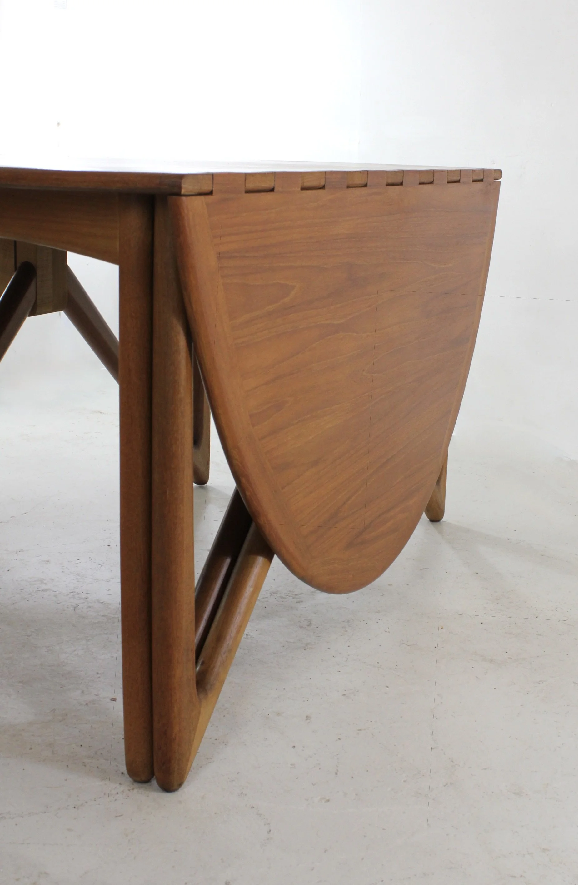 Kurt Ostervig teak dining table for Jason mobler