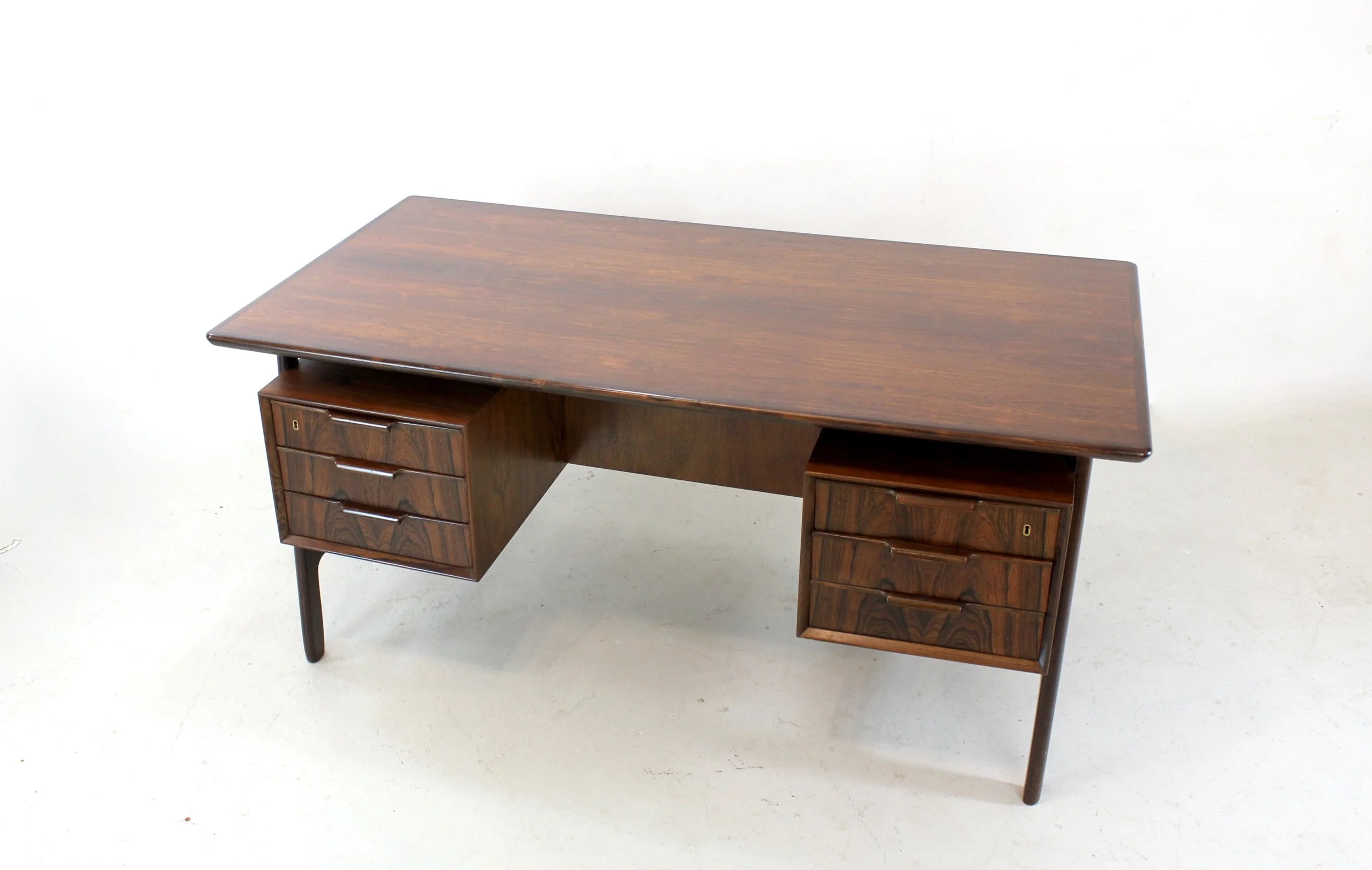 Gunni Omann model 75 rosewood partners desk