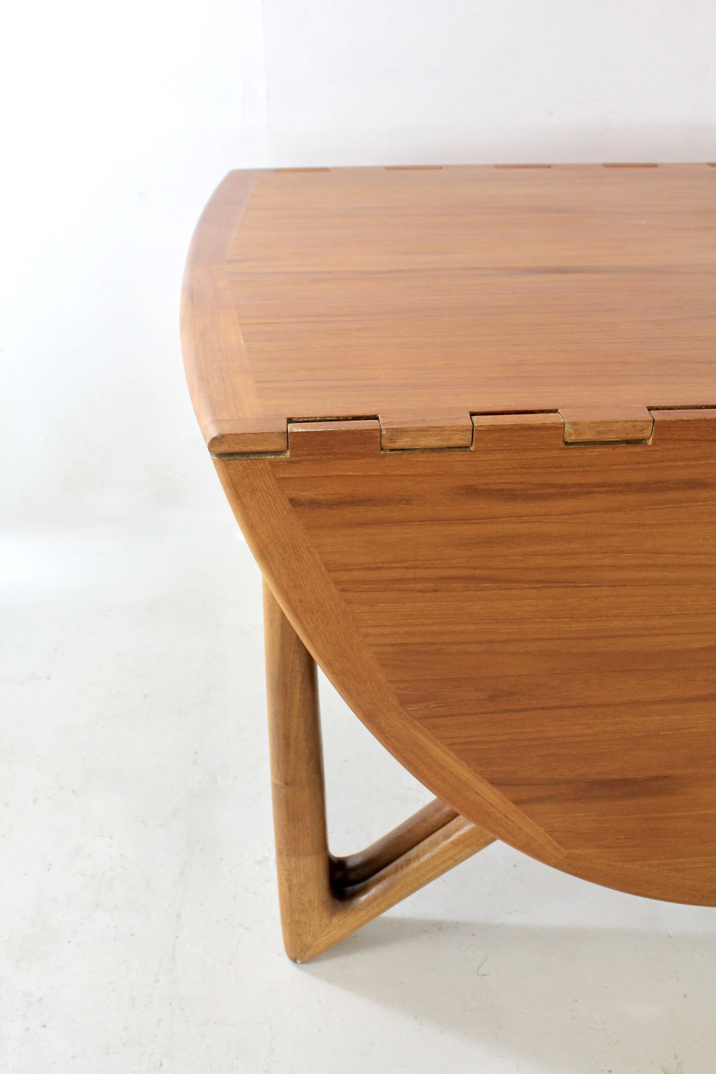 Kurt Ostervig teak gate leg dining table