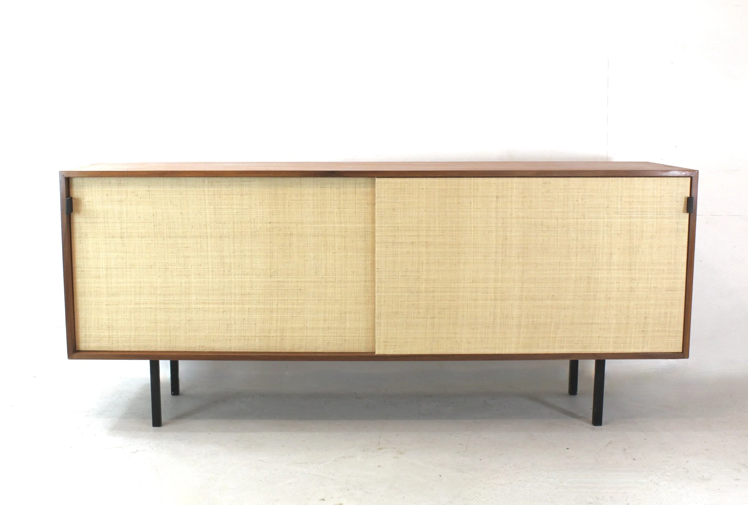 knoll seagrass teak sideboard