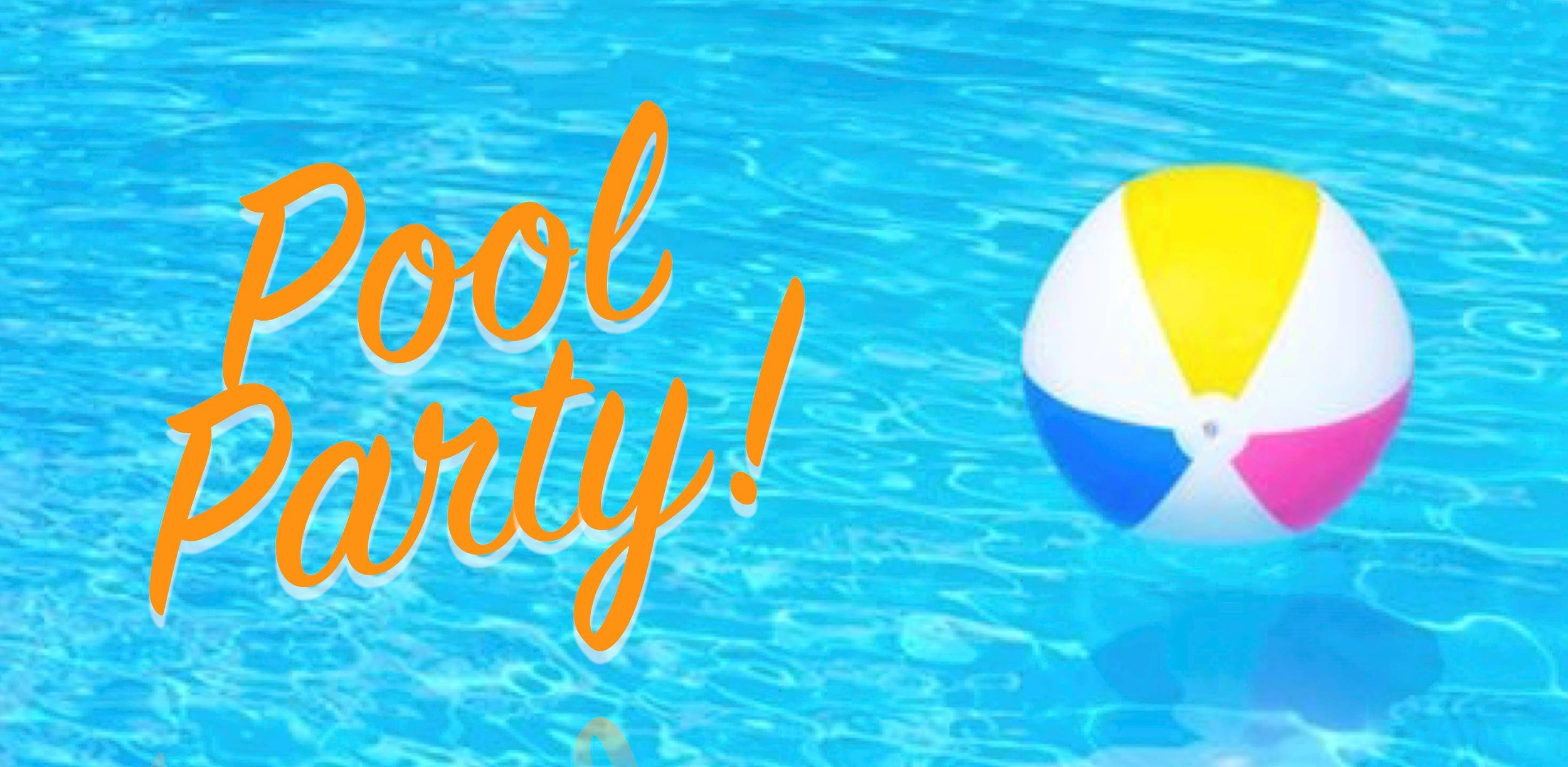 5:30pm Pool Party for Youth and Their Families