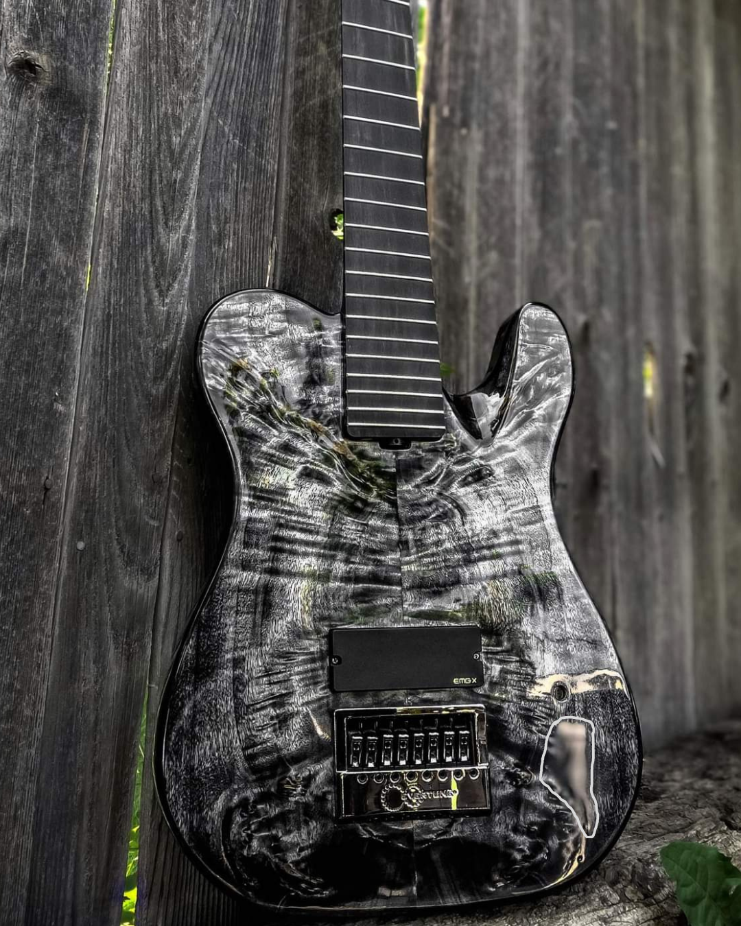 Rebirth Guitar Co Custom 8-String Guitar