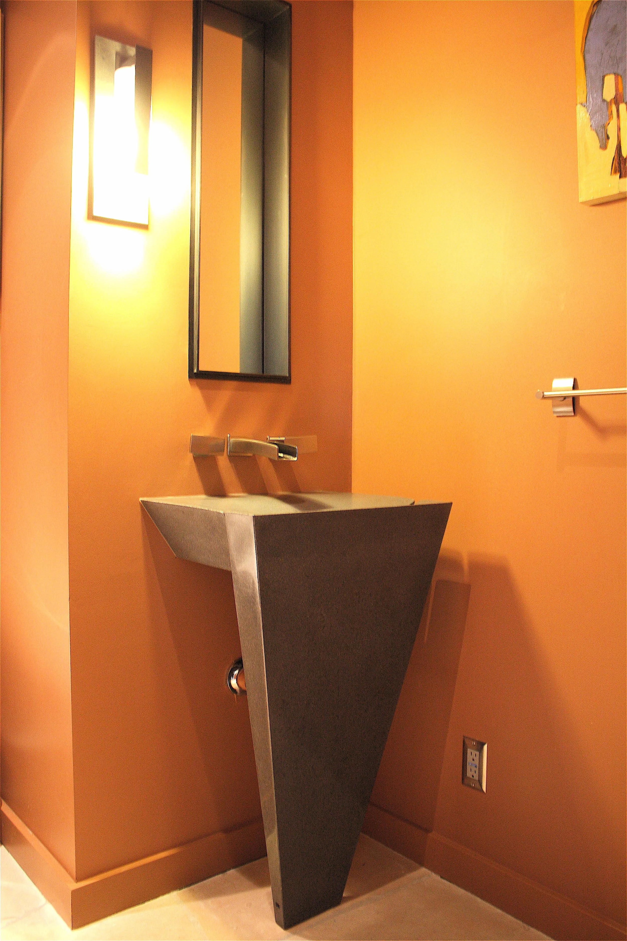 Concrete Sinks, Bathroom concrete countertops — Studio Make