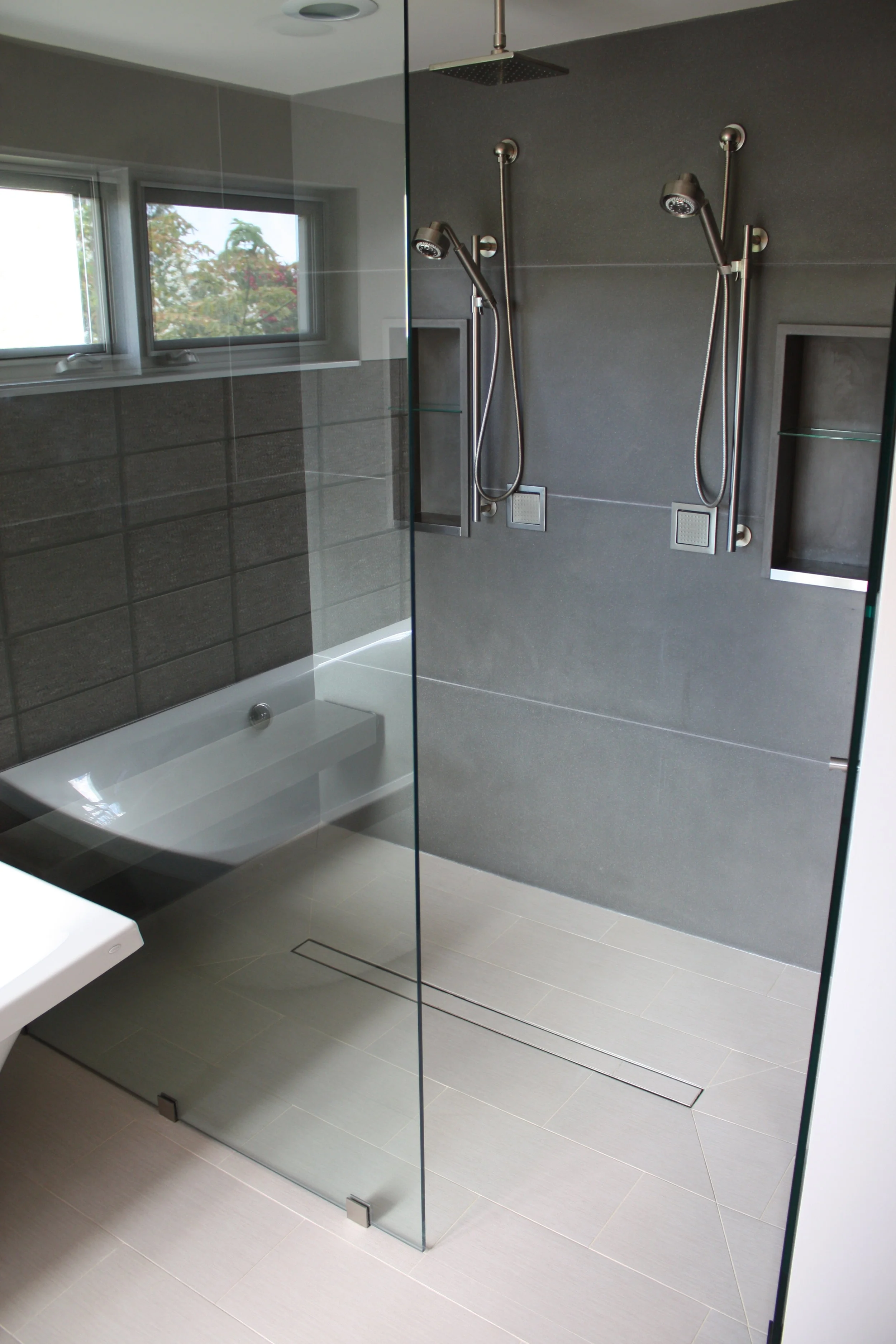 Concrete Shower Tiles