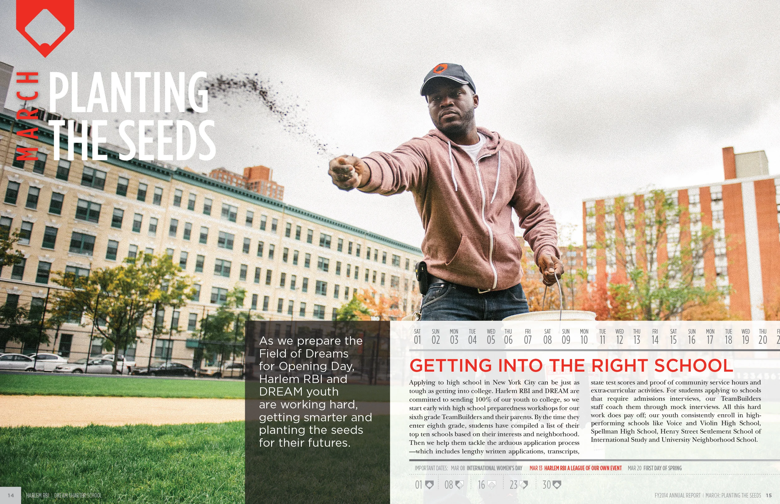 Harlem RBI Annual Report by Petting Zoo