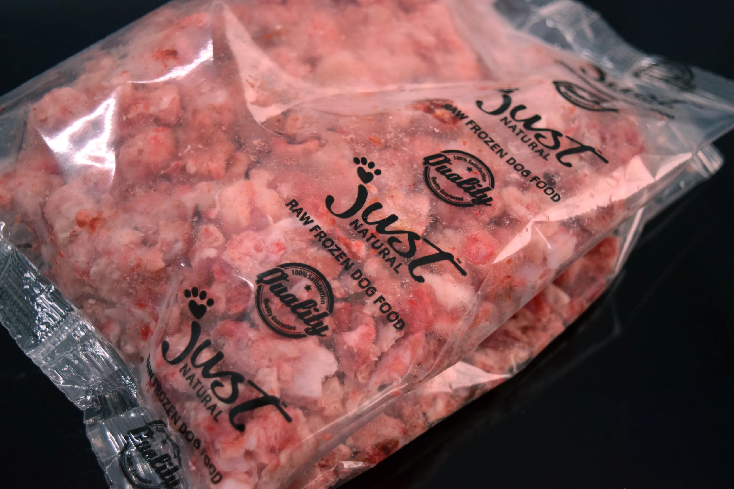 just natural raw dog food