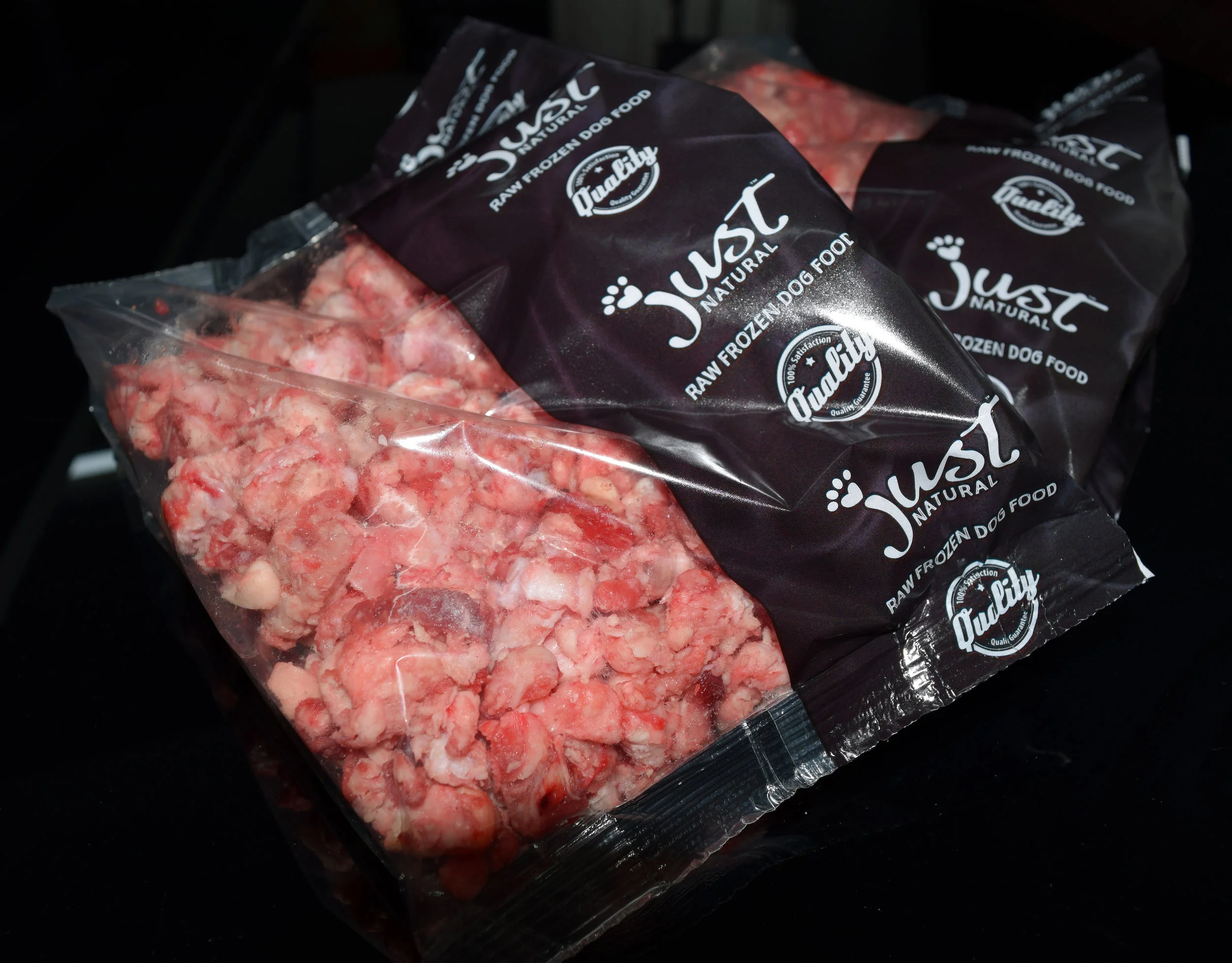 just natural raw frozen dog food