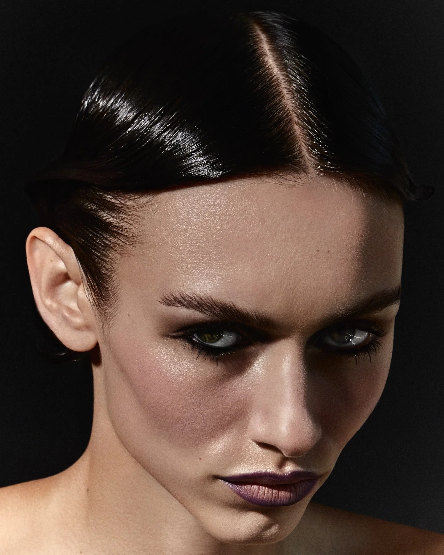 @celine_vivod photographed by @RaulTovar with makeup by @mayelavazquezbeauty and hair by @vanessa.ocando. | @thesocietynyc