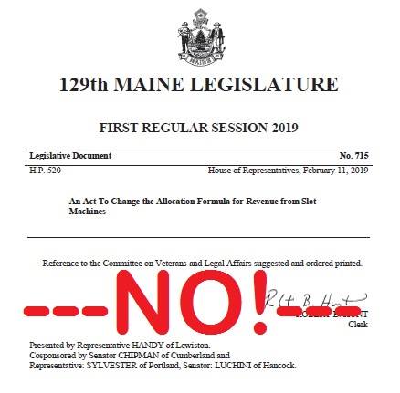 Ld715 Public Hearing 3/6 at 9:15AM Room 437 State House