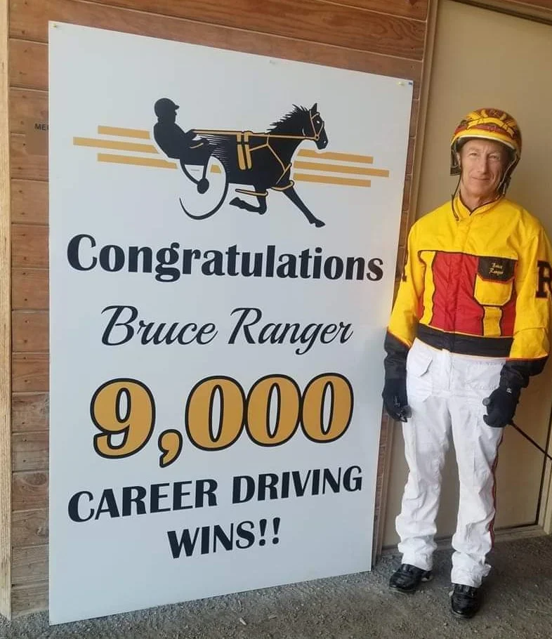Bruce Ranger hits 9000