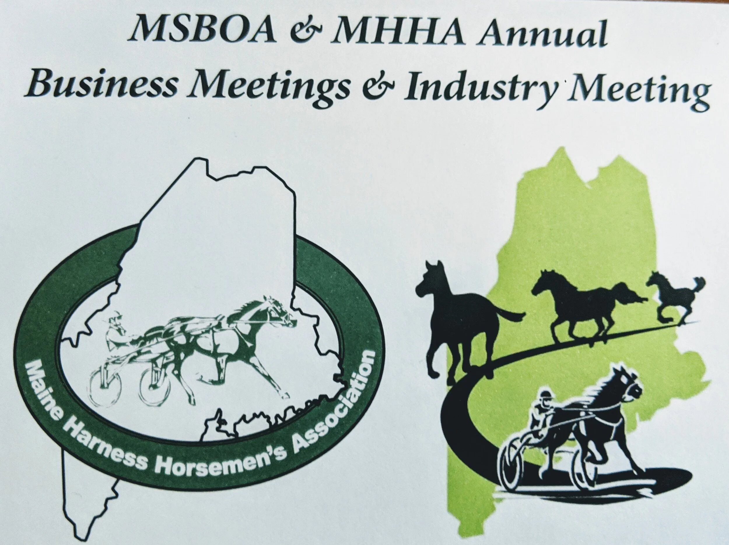 MSBOA &amp; MHHA ANNUAL MEETINGS &amp;  INDUSTRY MEETING - JAN 11TH, 2020