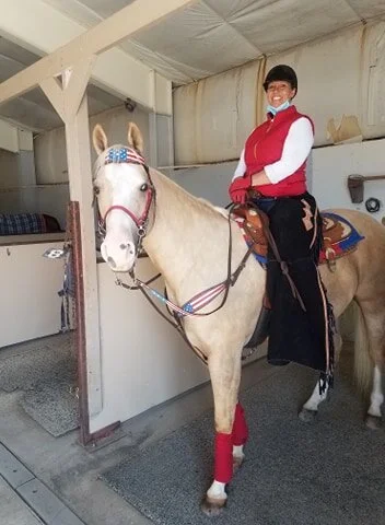 Charlene &amp; Leo on track to marshall at Monticello 