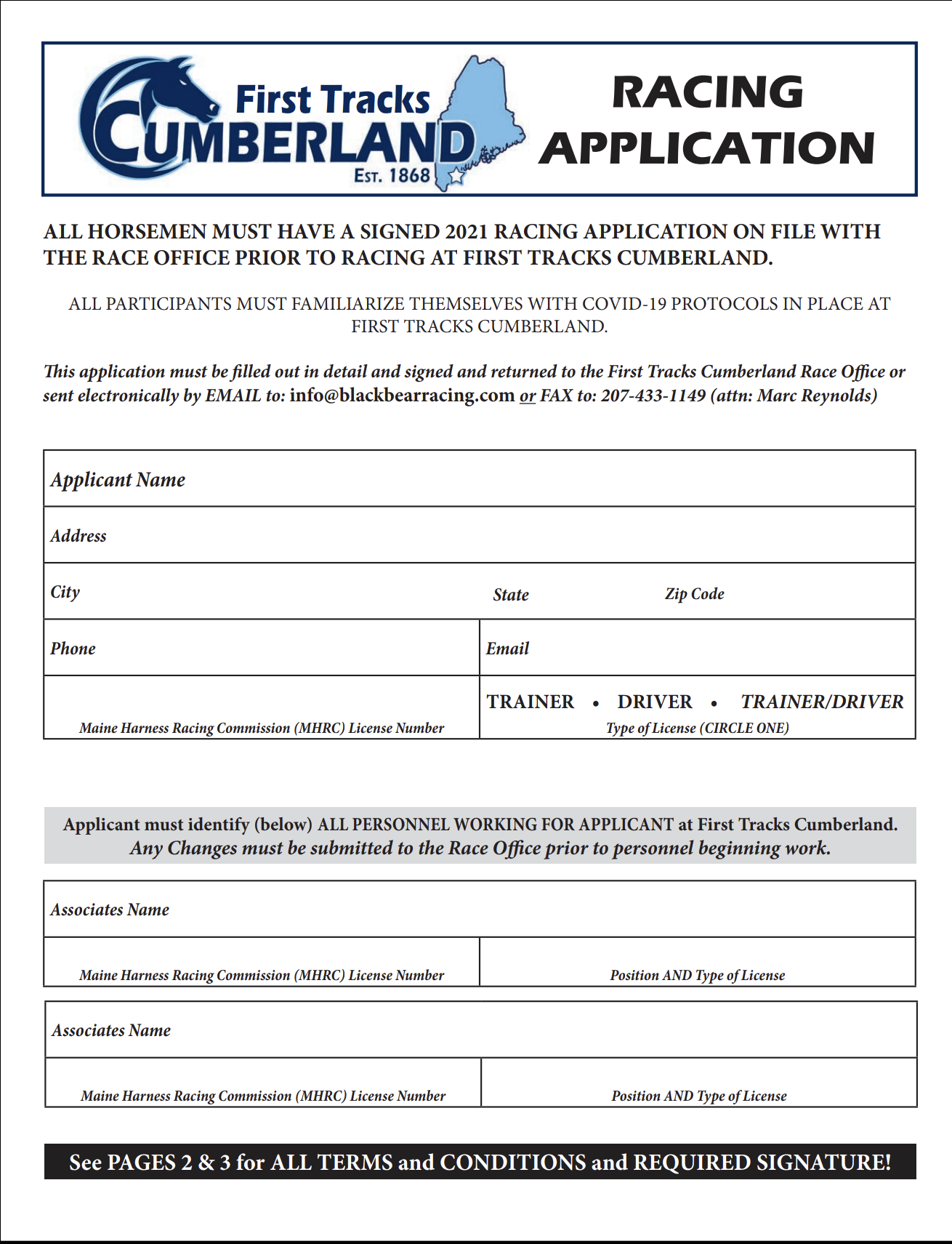 First Tracks Racing Application Now Available