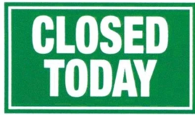 WE WILL BE CLOSED ON ALL WEDNESDAYS DURING THE MONTH OF JANUARY We will re-open on Thursday morning and be open daily from 10am - 5pm during all the other days of the week