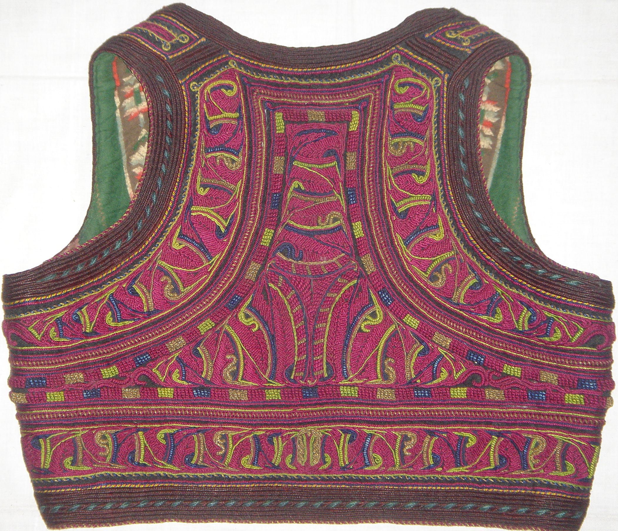 Macedonian Vest, Ilic (back)