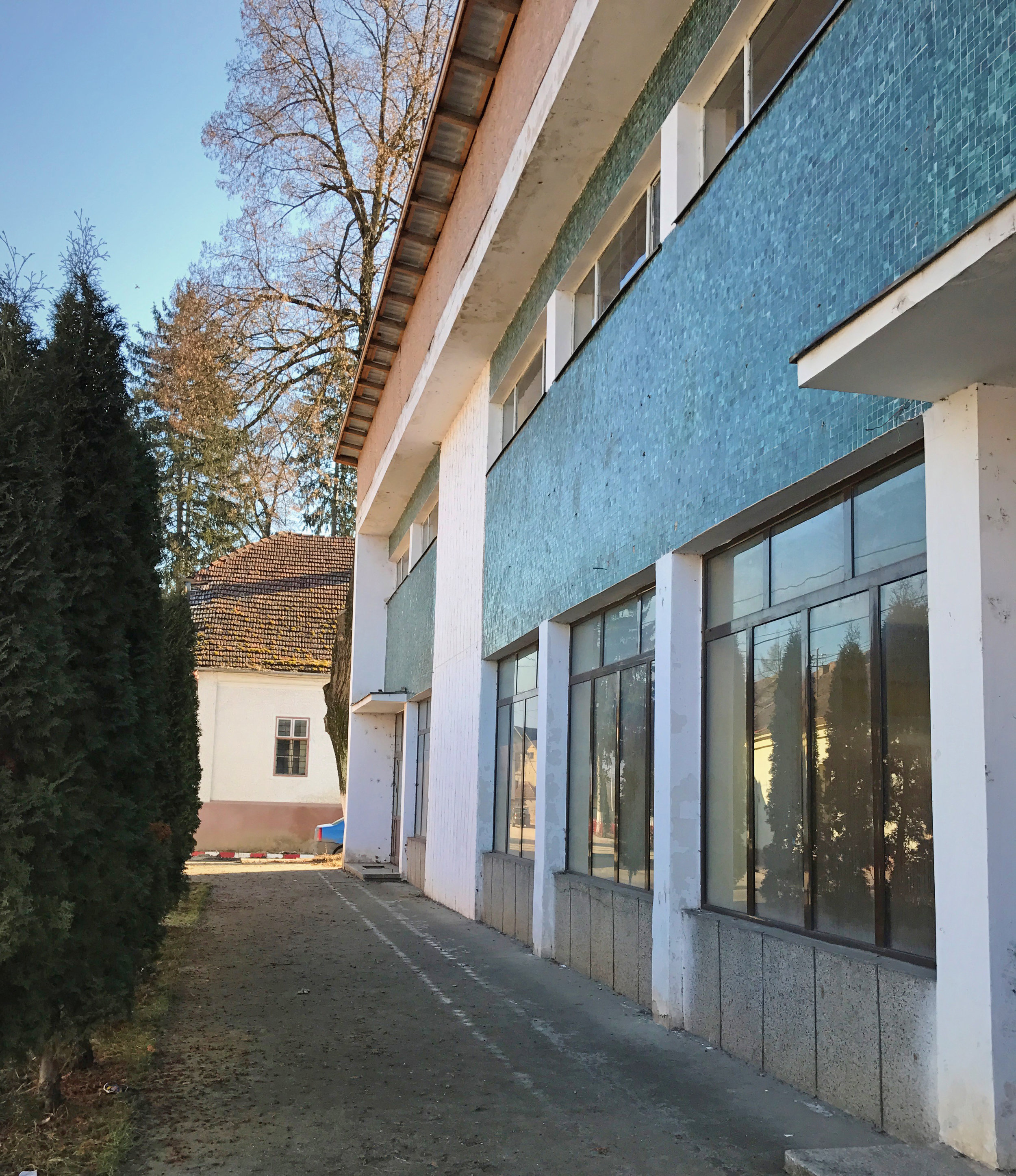 Muzeul Textilelor. Building B, currently under renovation