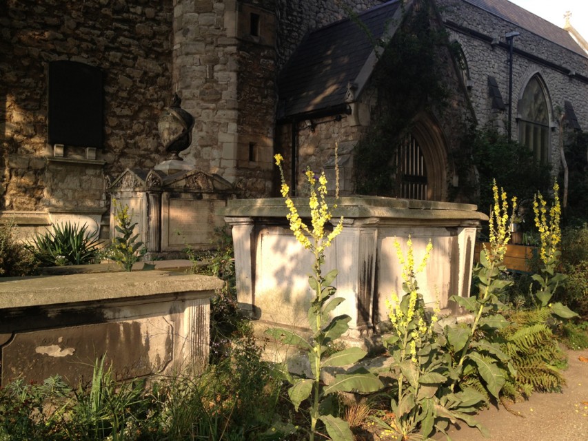 The museum is located in an ancient church, St. Mary-at-Lambeth.