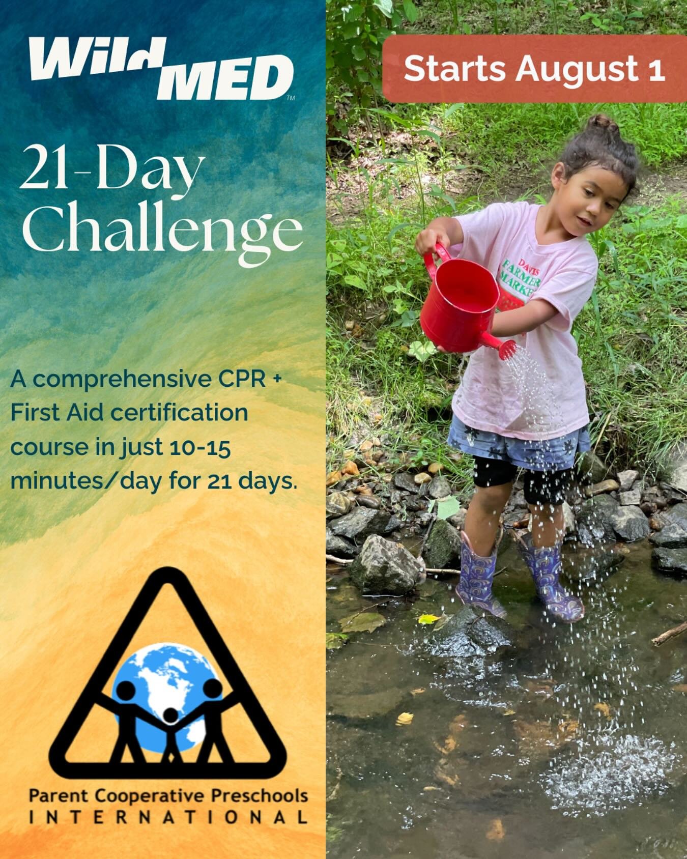 Have you signed up for the 21 Day Challenge with @institute_for_wild_med ? You’ll learn to take care of each other and fund our grants at the same time.
Funds raised will go toward our annual grant programs which help schools with start-up and