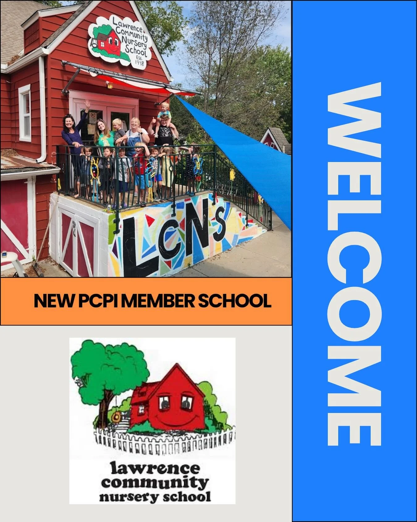 Welcome @lcnscoop! Thanks for becoming a part of the PCPI community. #coopmonth #bogo #becomeamember #parentparticipationpreschool #cooppreschool